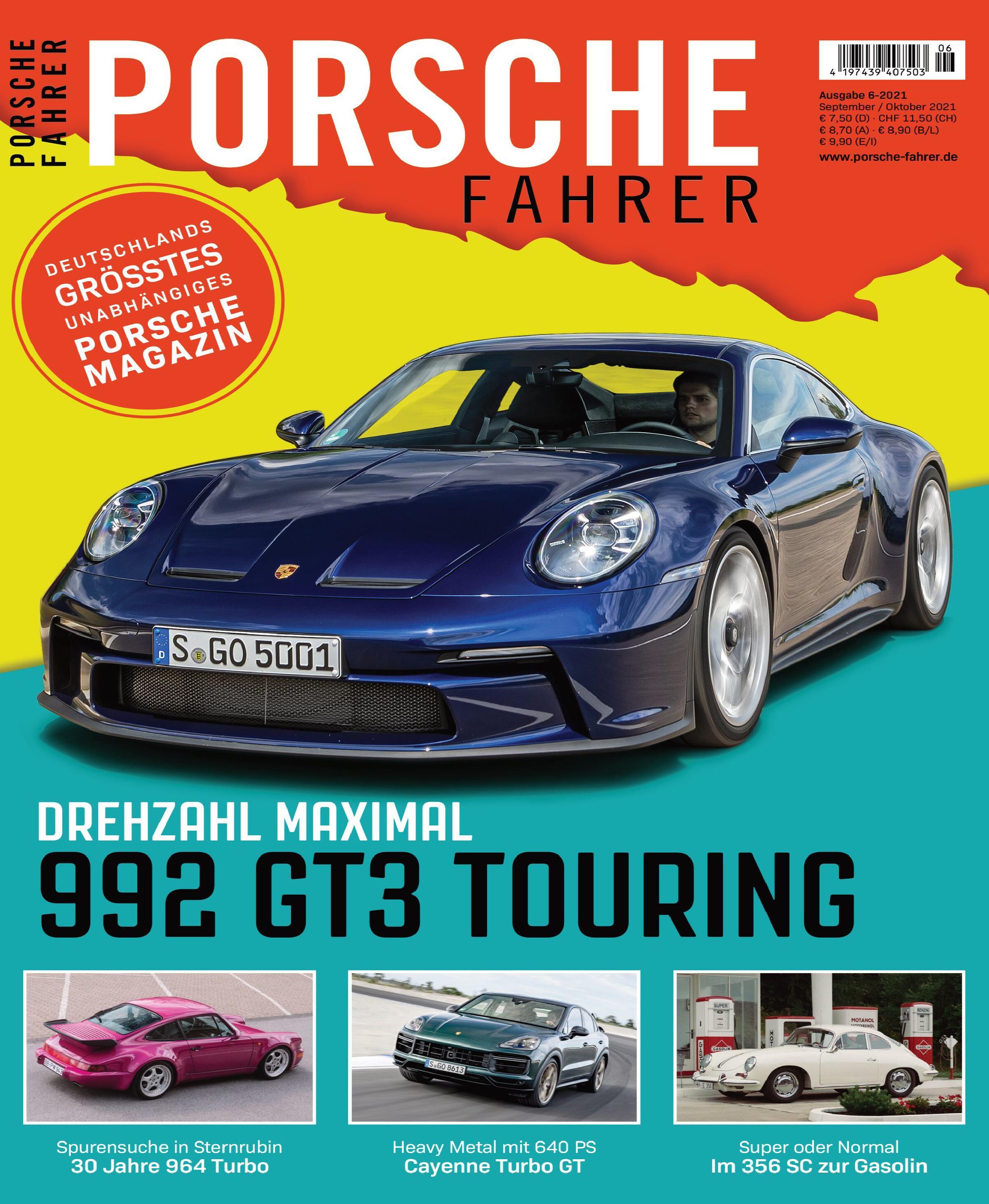Журнал Porsche Fahrer №6 2021